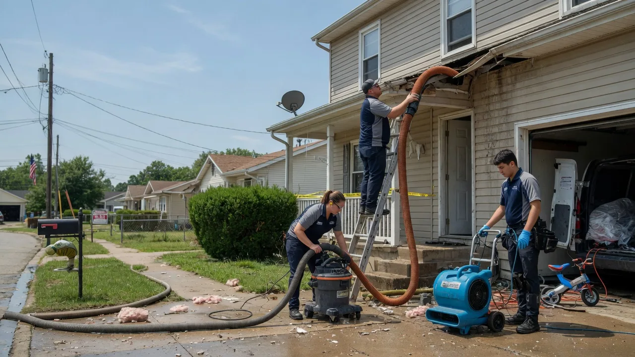 Water Damage Restoration in Gentryville, IN near me